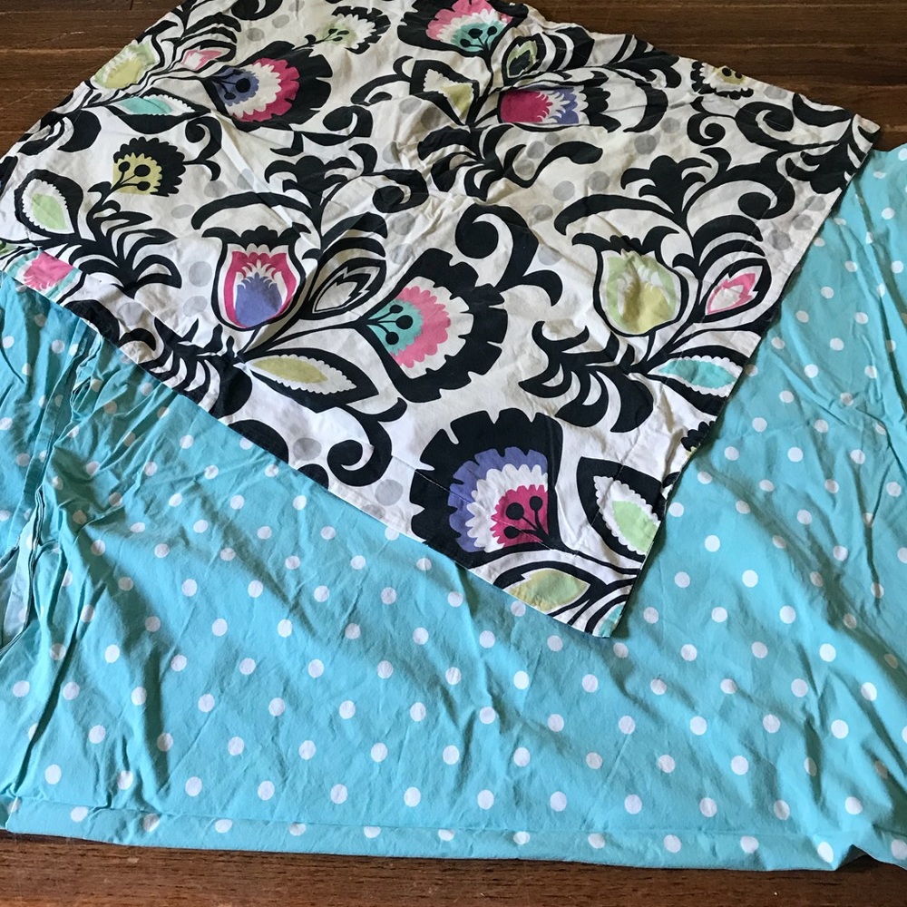 PB TEEN twin XL duvet cover (+duvet) and sheet set